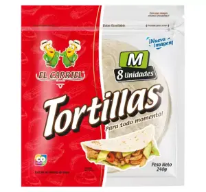 Tortilla de Harina de Trigo M * 8